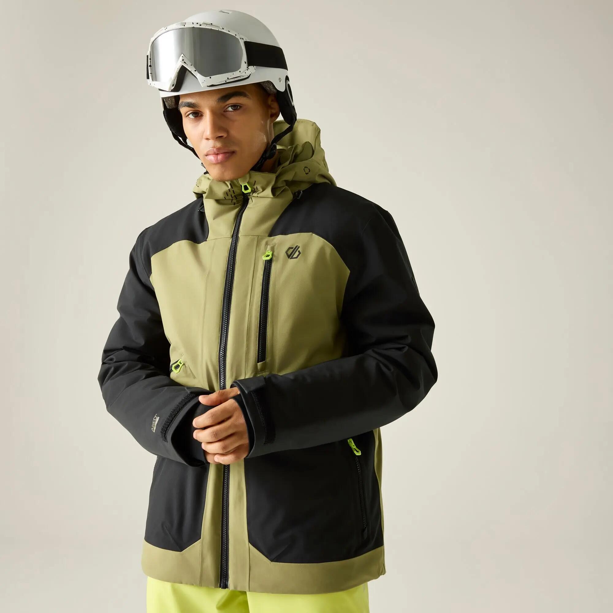 Mens Baseplate lV Ski Jacket (Martini Olive) 6/7