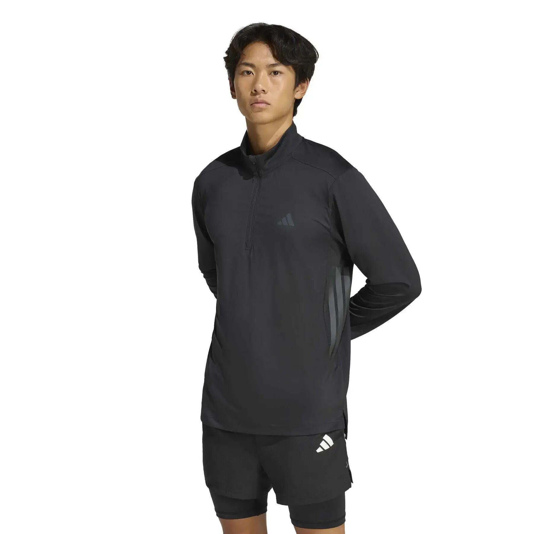 1/4 rits trainingsjack adidas Tech Essentials 2/6
