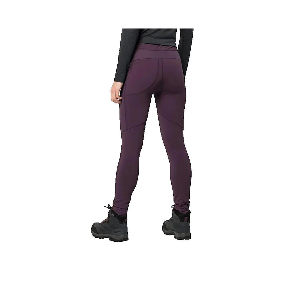 Hose Jack Wolfskin Salmaster Damen Lila 3/3