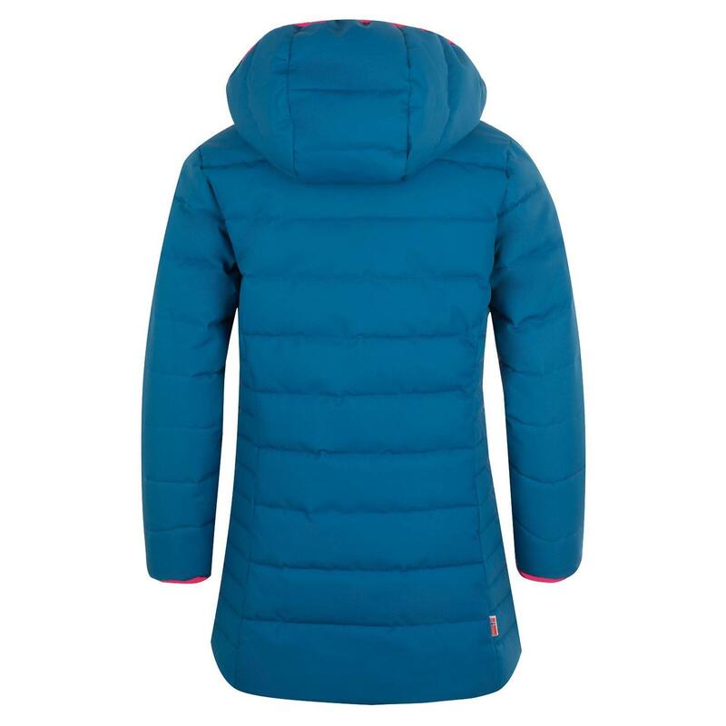 Manteau pour enfant Stavanger imperméable bleu minuit / corail