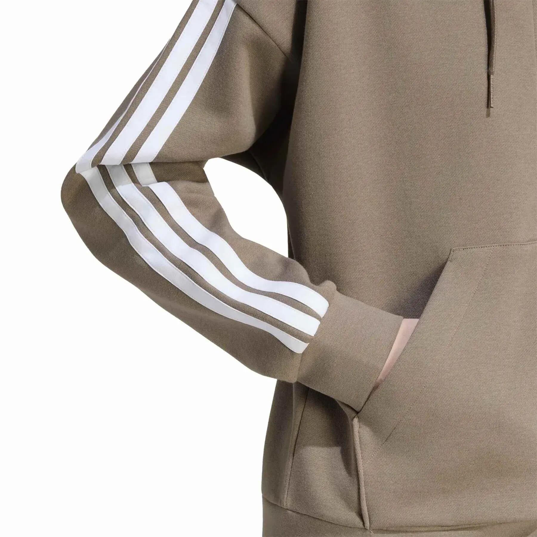 Veste de survêtement à capuche zippé femme adidas Essentials 3-Stripes 6/6
