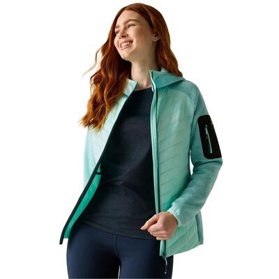 Dames newhill hybride jas (marine)