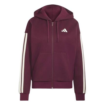 Veste de survêtement à capuche zippé femme adidas Essentials 3-Stripes