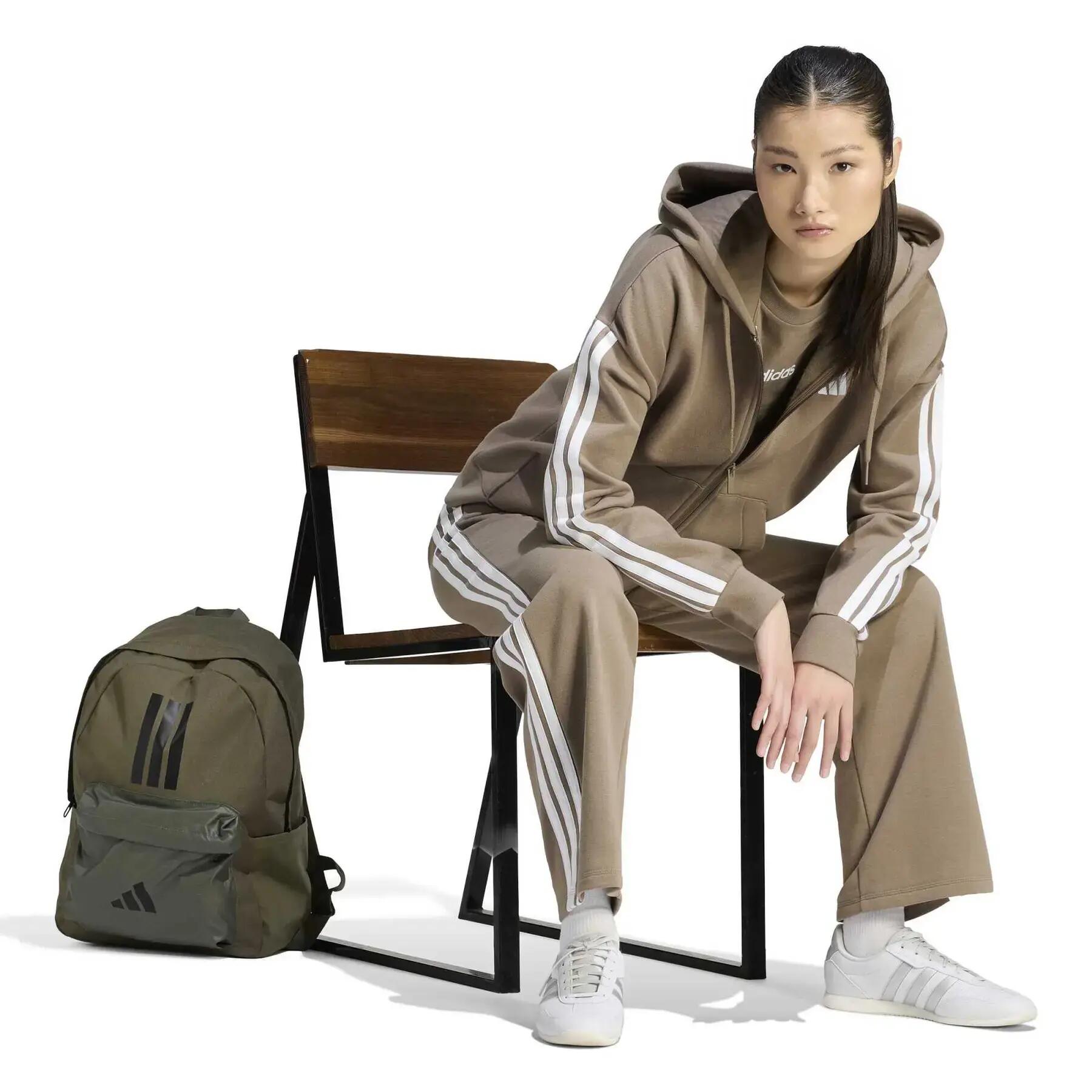 Veste de survêtement à capuche zippé femme adidas Essentials 3-Stripes 3/6