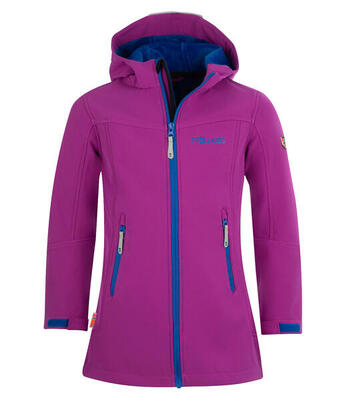 Kinder Mantel Parka Lillesand Wasserabweisend Marineblau / Magenta