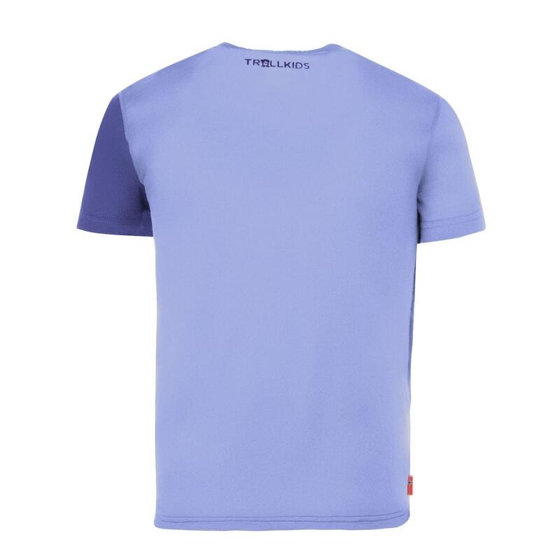 T-shirt enfant Sandefjord violet foncé/lavande