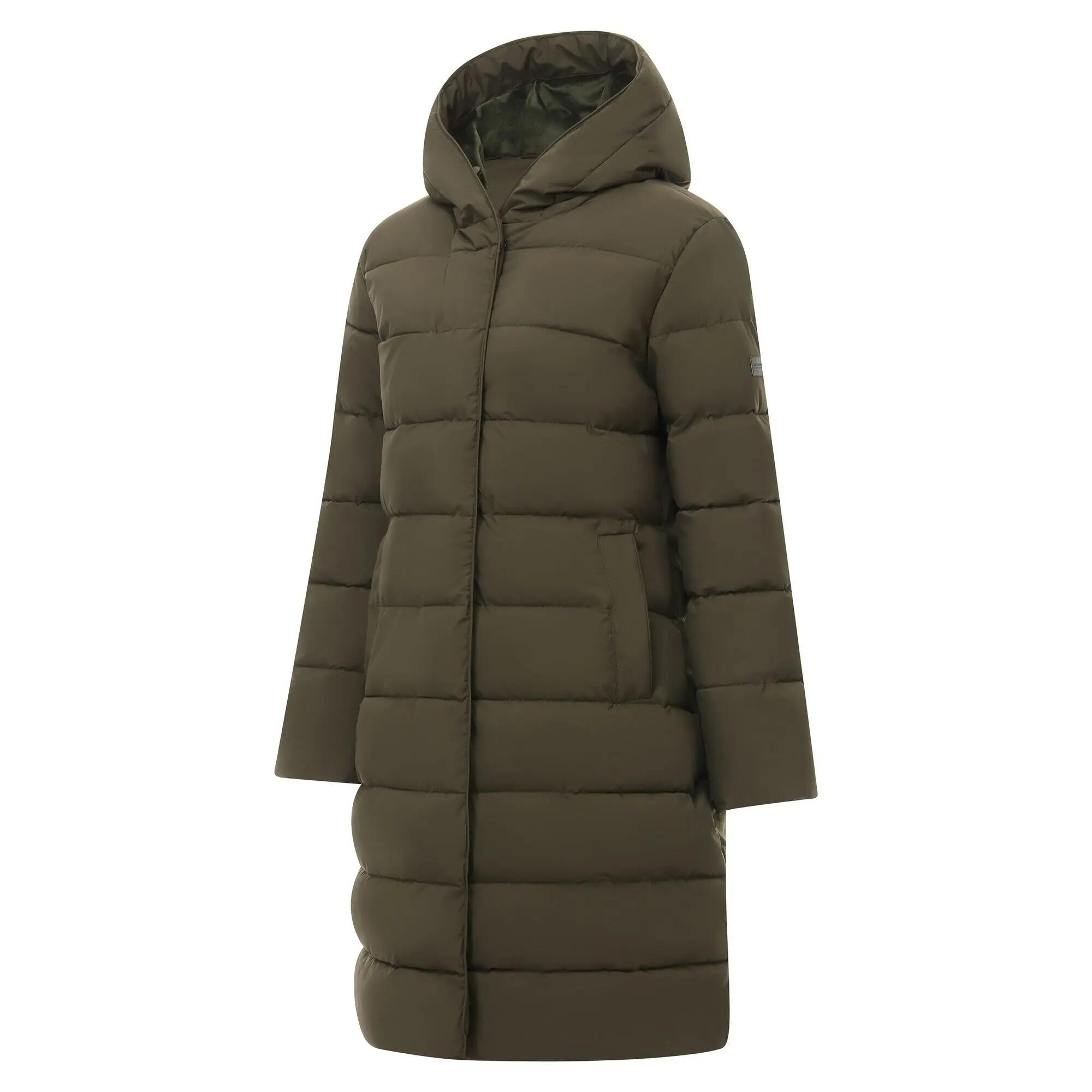 Womens/Ladies Nehiala Quilted Jacket (Dark Khaki) 6/7
