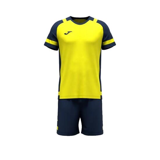 Ensemble de sport Joma homme polyester léger jaune fluo