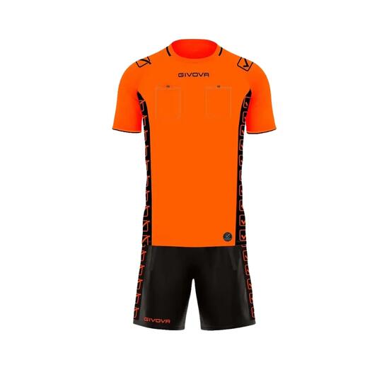 Kit d'arbitre Givova Orange/Noir