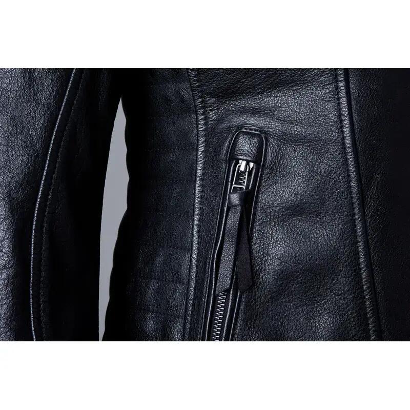 Giacca in pelle da moto per donna RST Ripley2 CE 4/4
