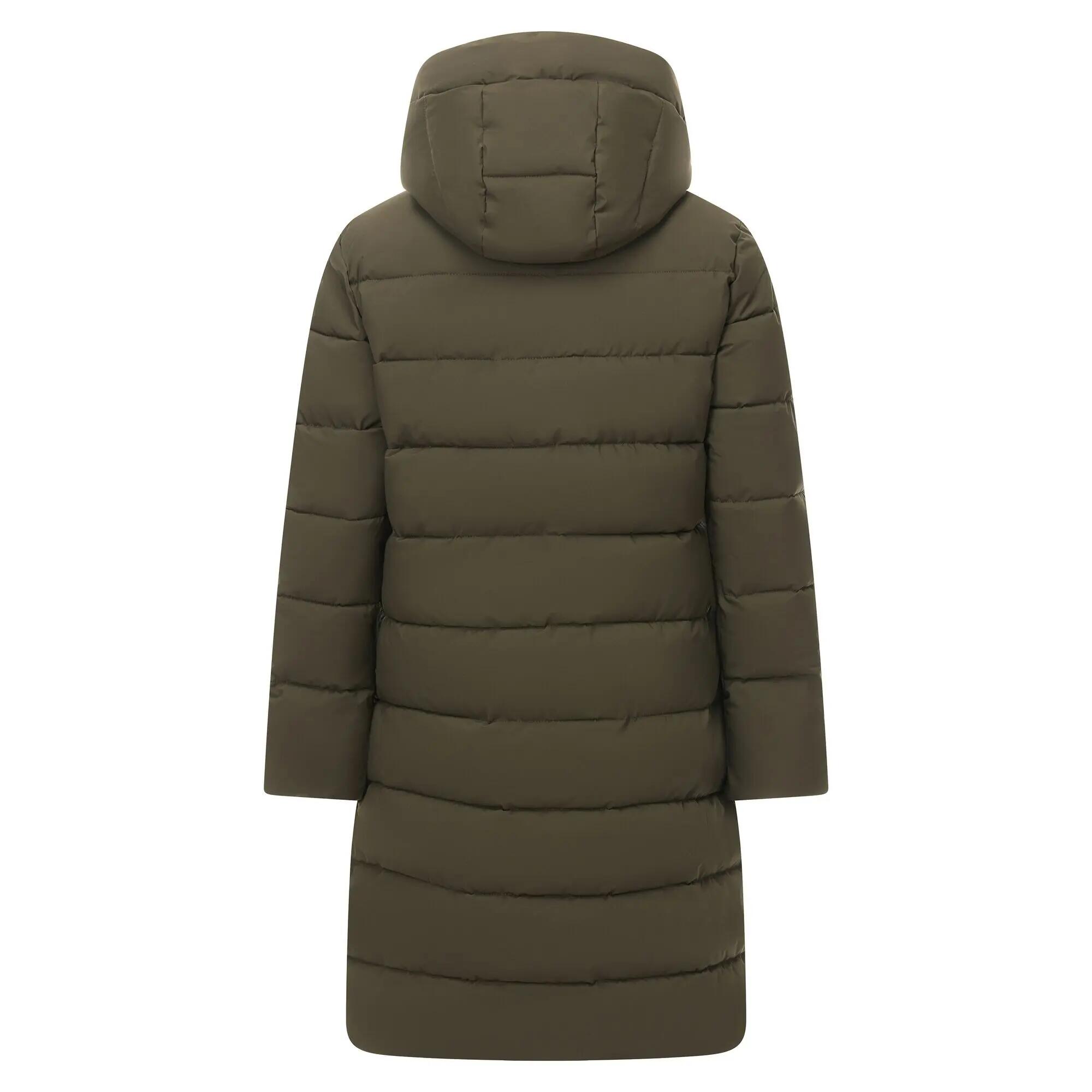 Womens/Ladies Nehiala Quilted Jacket (Dark Khaki) 2/7