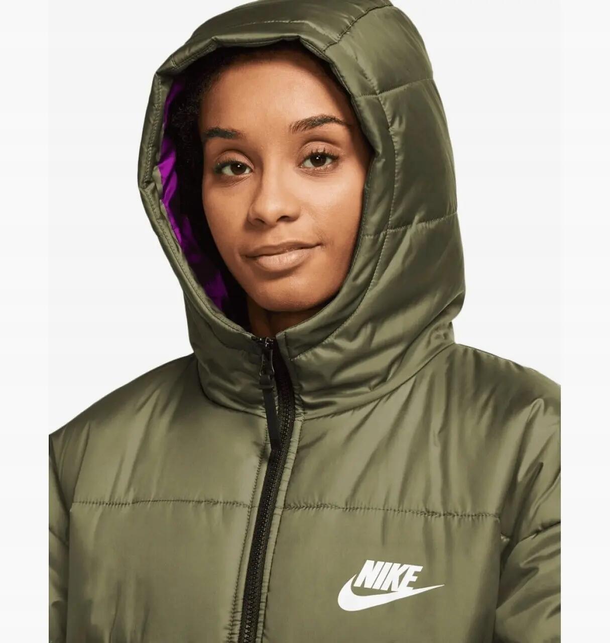 Nike Sportswear Therma-FIT Repel puffer jacket, loose fit, olive 3/3