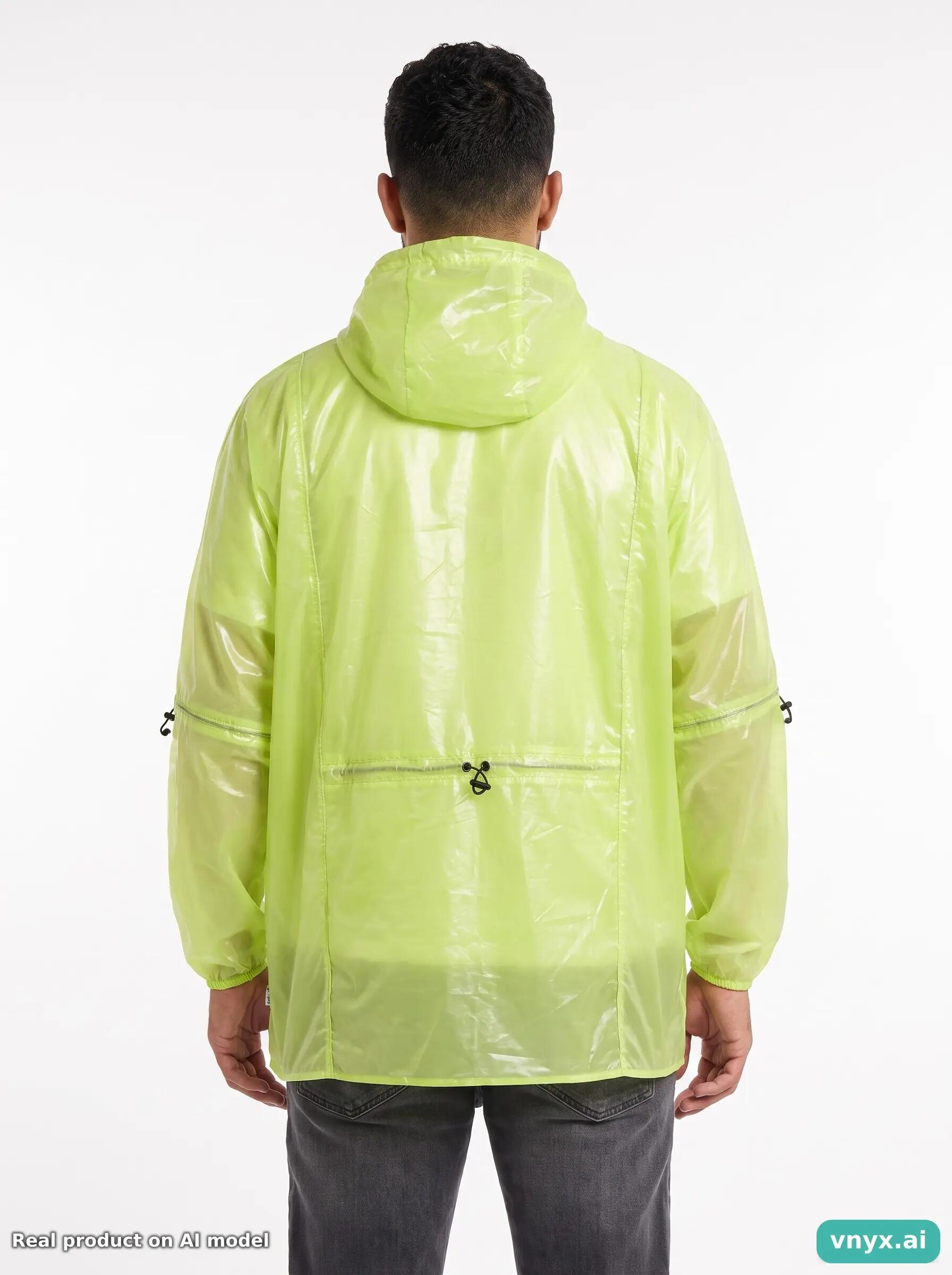 Second Life - Vintage RAINS Neon Yellow Windbreaker Men L 3/5