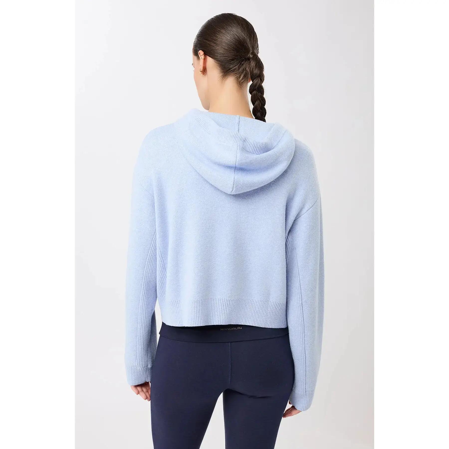 Women's Knitted Hooded Jacket Mandala 2/3