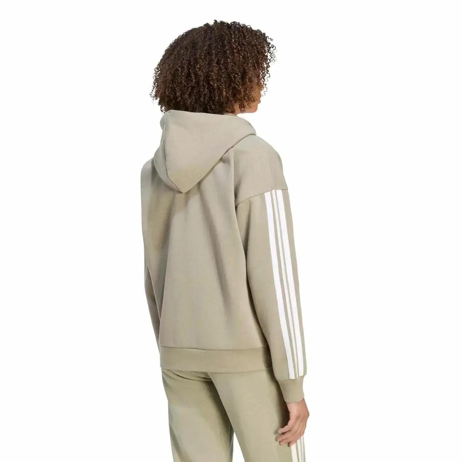 Veste de survêtement à capuche zippé femme adidas Essentials 3-Stripes 3/6