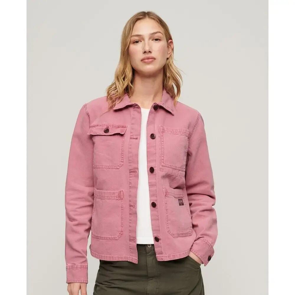 Chaqueta de trabajo de cuatro bolsillos para mujer Superdry Chore 3/7