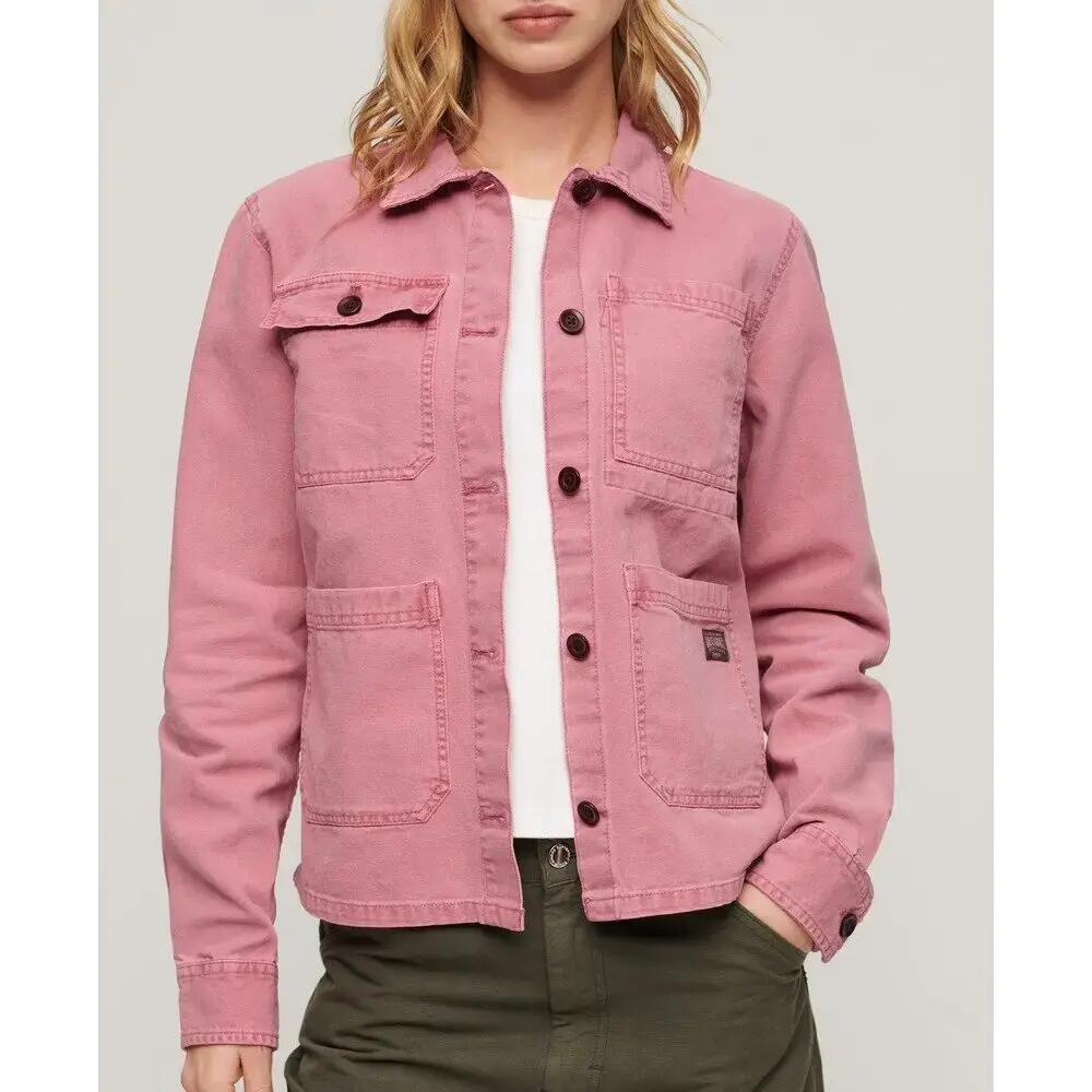 Chaqueta de trabajo de cuatro bolsillos para mujer Superdry Chore 2/7