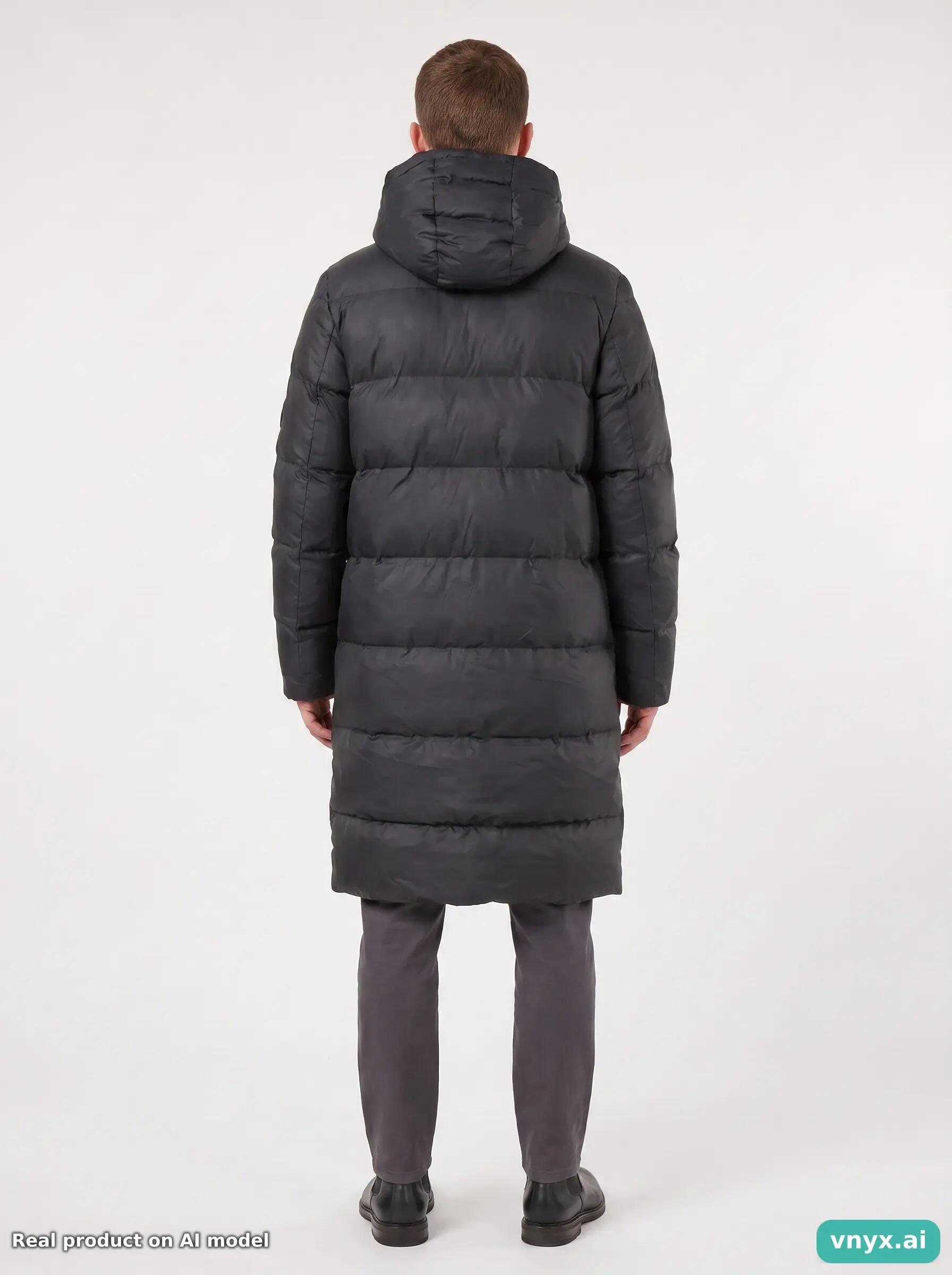 Second Life - Vintage RAINS Black Puffer Jacket Men S 2/5