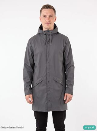 Second Life - Vintage RAINS Grey Outdoor Jacket Men S
