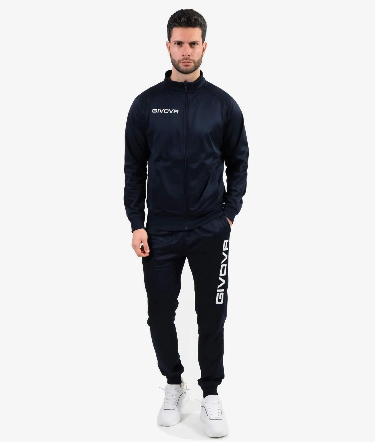 Tuta Unisex Givova Cuba con Zip – Giacca e Pantaloni 8/15