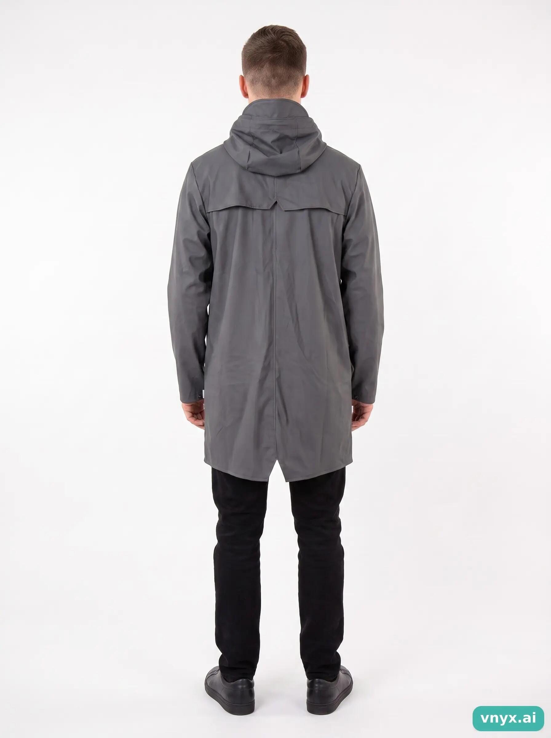 Second Life - Vintage RAINS Grey Outdoor Jacket Men S 4/5