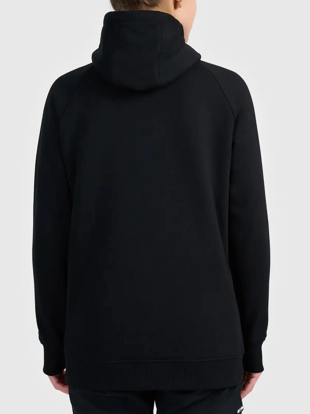 Bluza z kapturem i zamkami w kieszeniach damska 4F 4FWAW26TSWSF2665 4/5