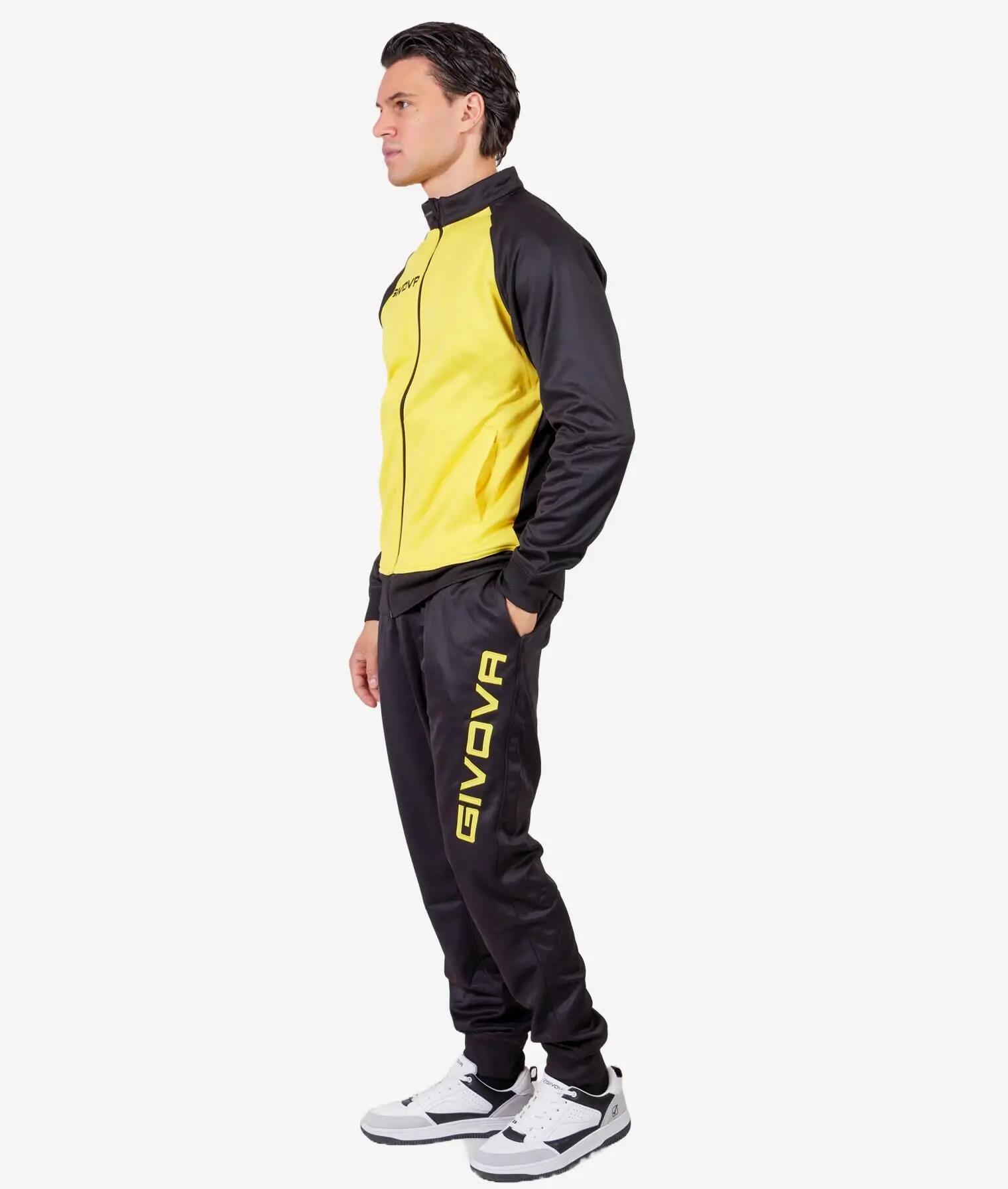 Tuta Unisex Givova Cuba con Zip – Giacca e Pantaloni 15/15