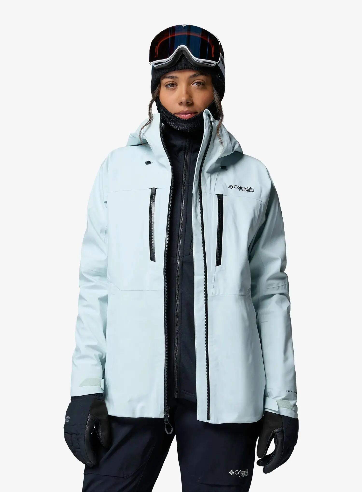 Kurtka narciarska damska Columbia Platinum Peak II 3L Shell 5/7