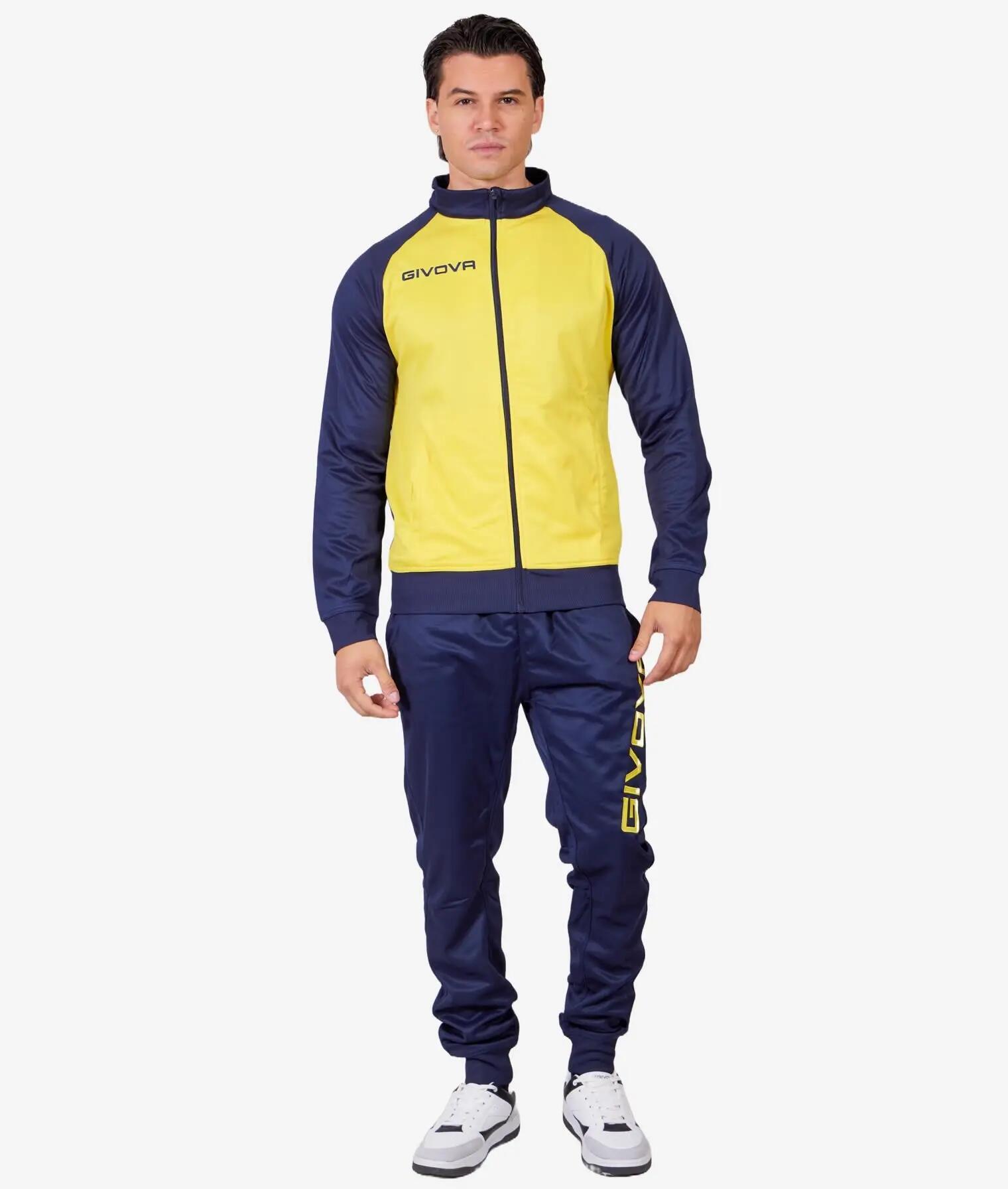 Tuta Unisex Givova Cuba con Zip – Giacca e Pantaloni 11/15