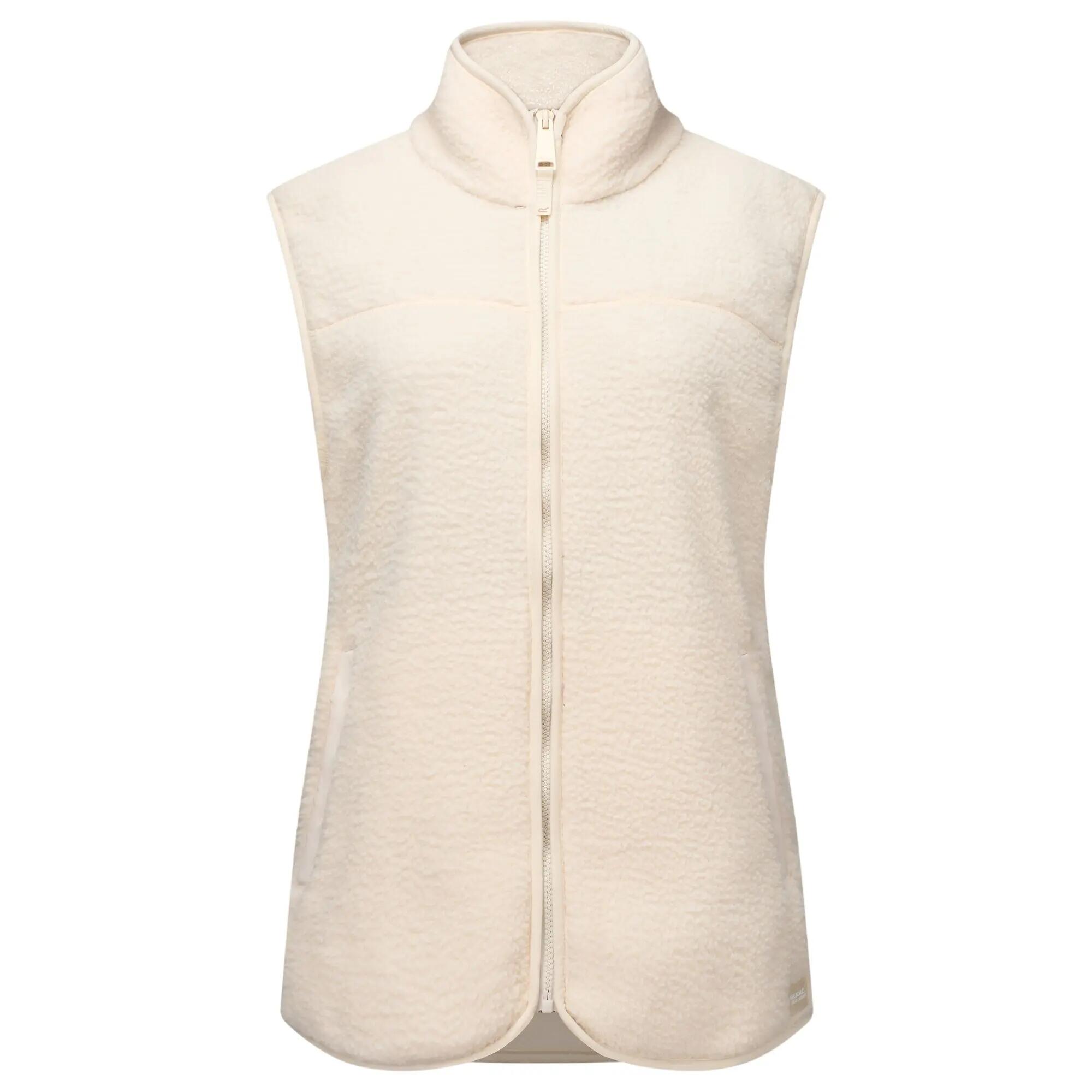 Gilet Imbottito Borg Donna Regatta Frankie Vaniglia Chiaro 2/7