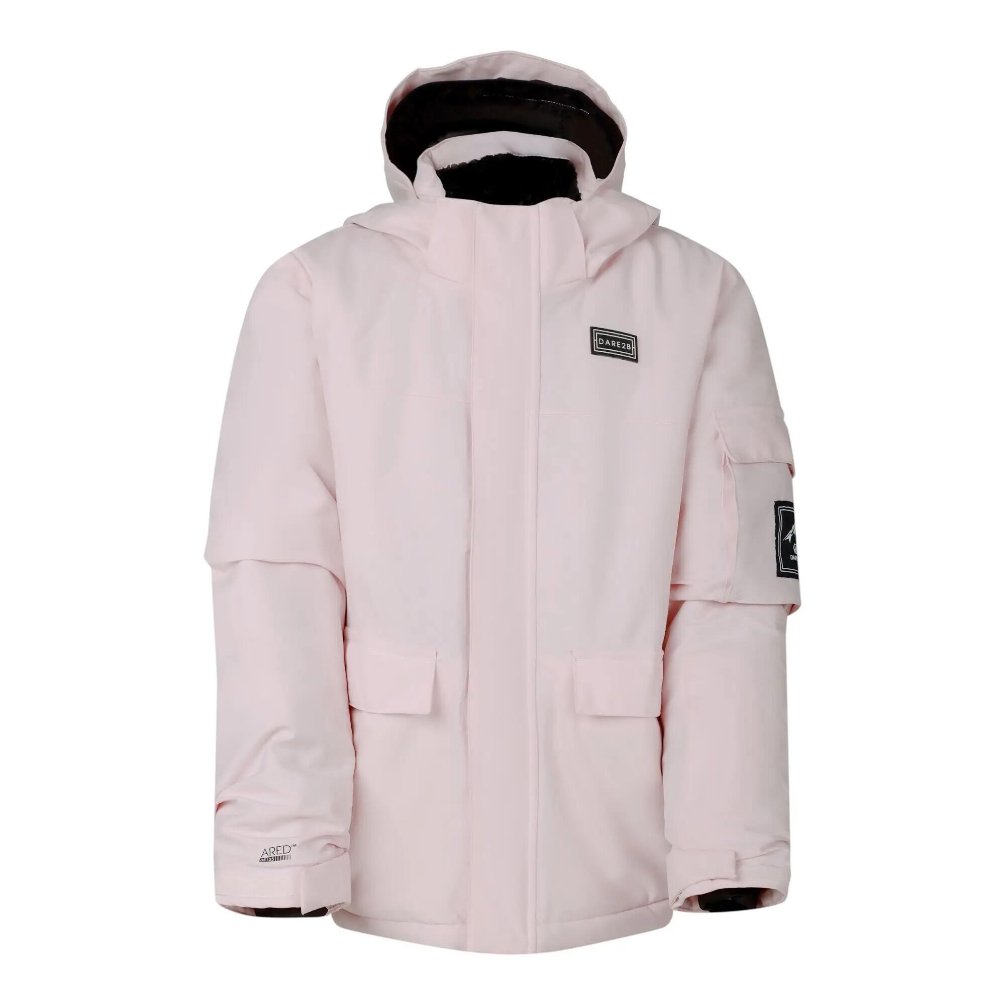Casaco de Ski Shredder II para crianças (Rosa Haze) 2/7