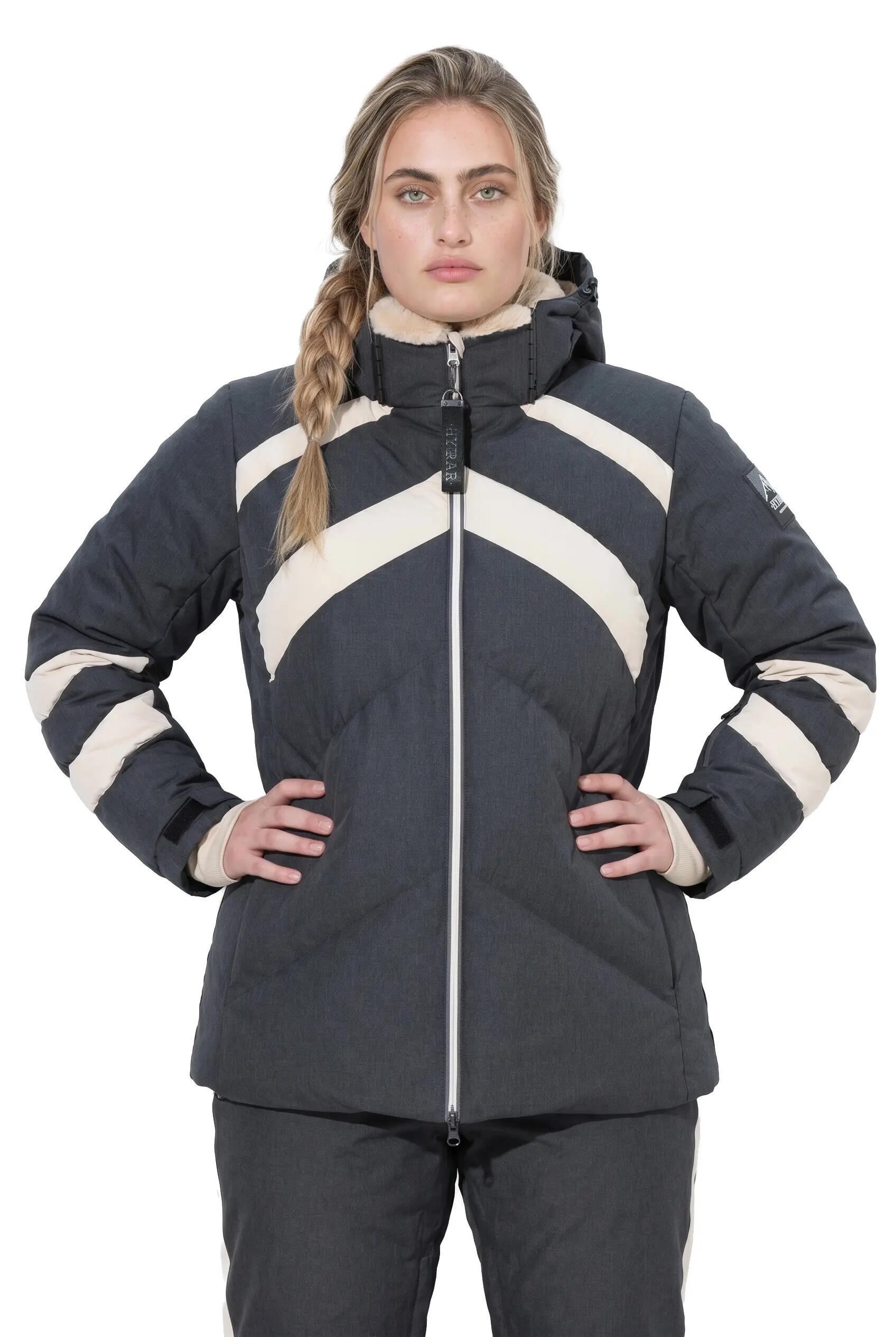 Damen HYPRAR Performance-Jacke wasserdicht Stehkragen Kapuze 7/13