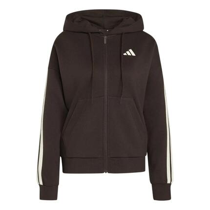 Veste de survêtement à capuche zippé femme adidas Essentials 3-Stripes