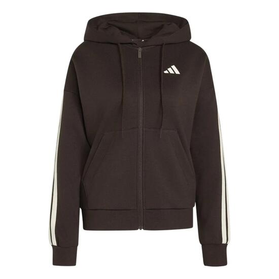 Veste de survêtement à capuche zippé femme adidas Essentials 3-Stripes