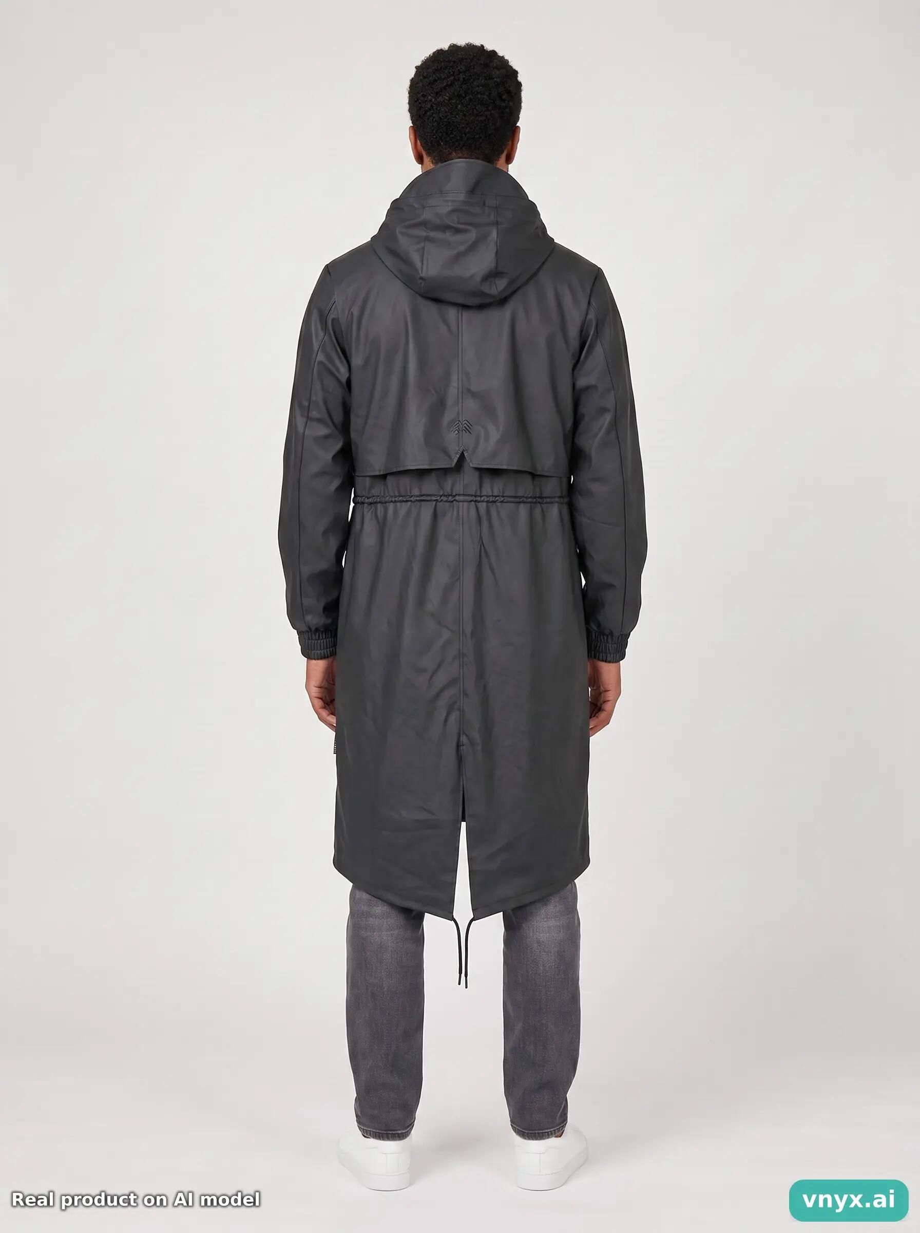 Second Life - Vintage RAINS Black Outdoor Jacket Men S 4/5