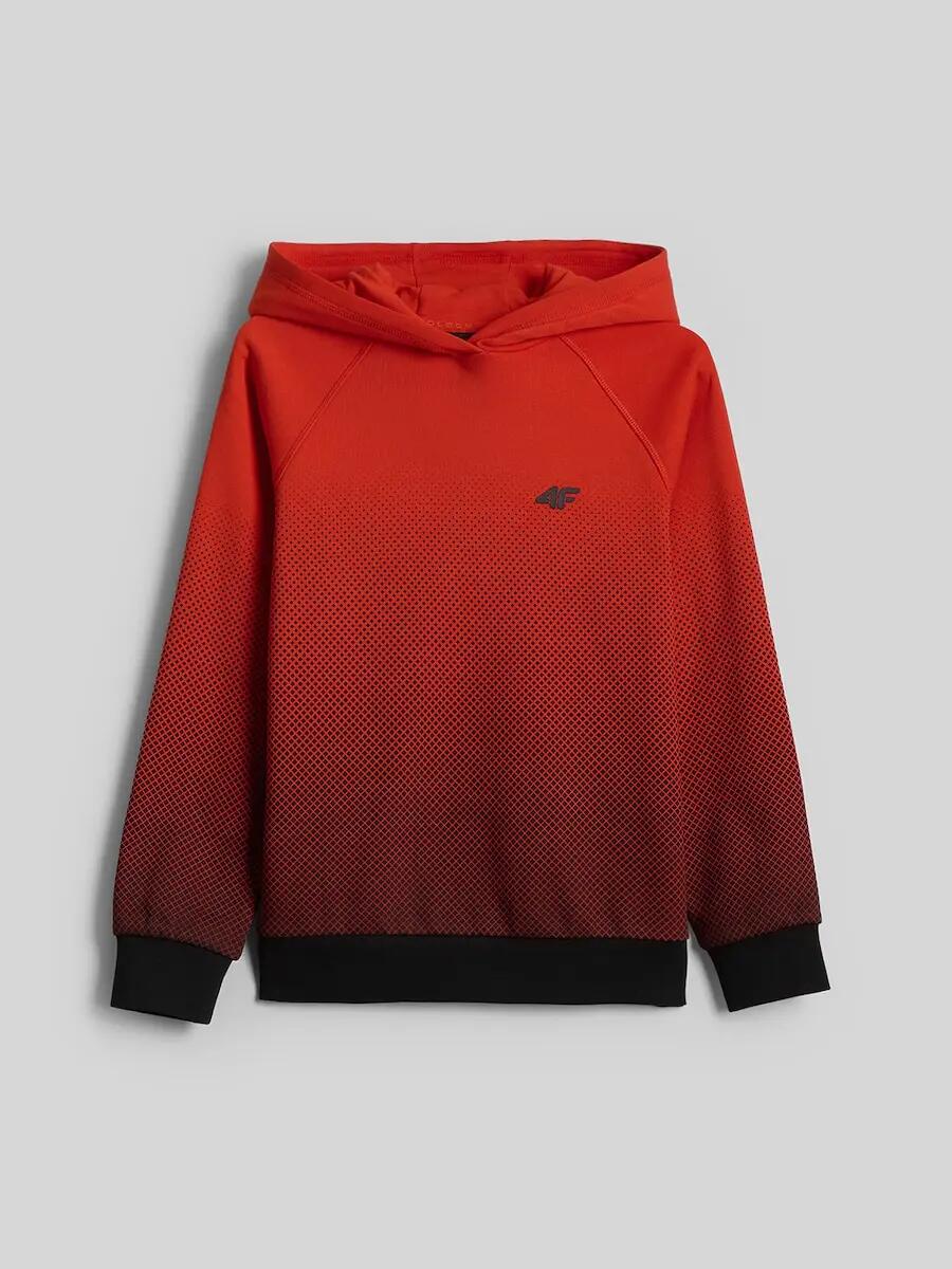 Bluza dresowa regular z kapturem chłopięca 4F 4FJWAW26TSWSM2687 7/7