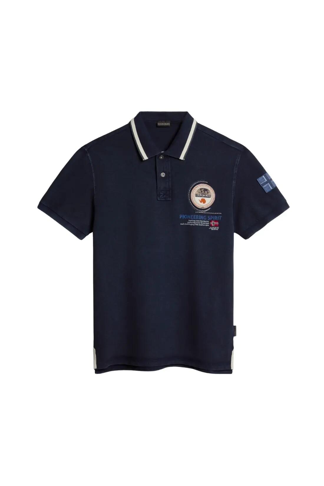 Polo - Sportswear - Hombre - Algodón, corte regular - Gandy - Azul marino 2/4