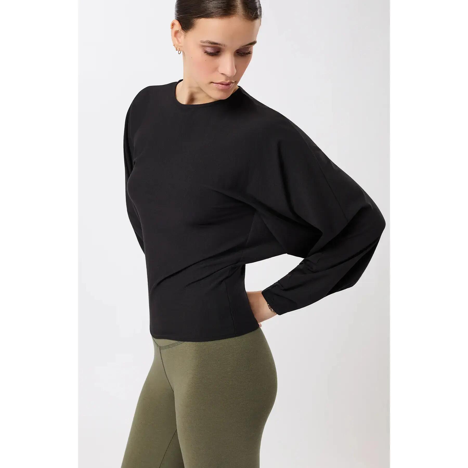 Vrouwen Batwing Sweatshirt Mandala Pulse 3/4