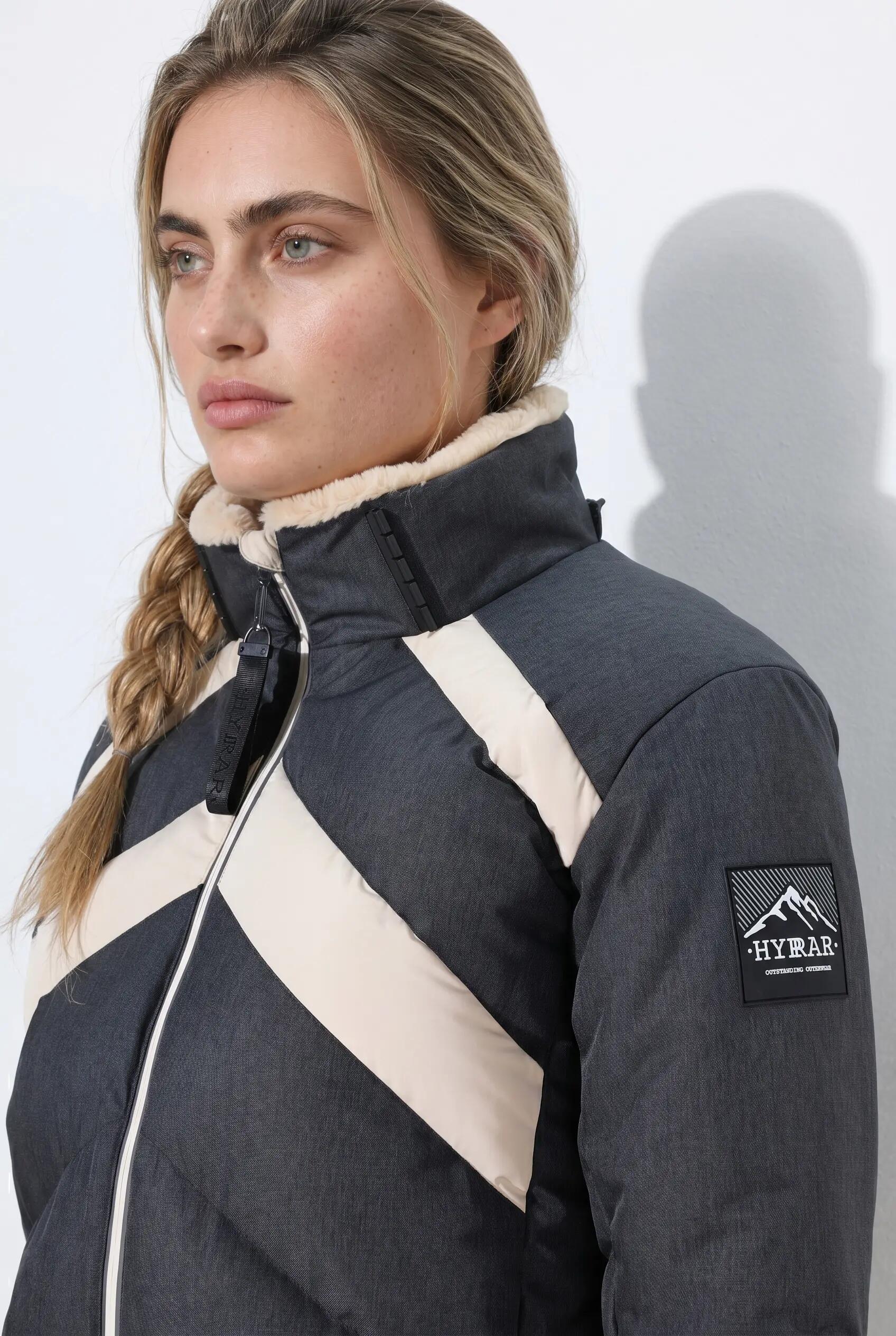 Damen HYPRAR Performance-Jacke wasserdicht Stehkragen Kapuze 11/13
