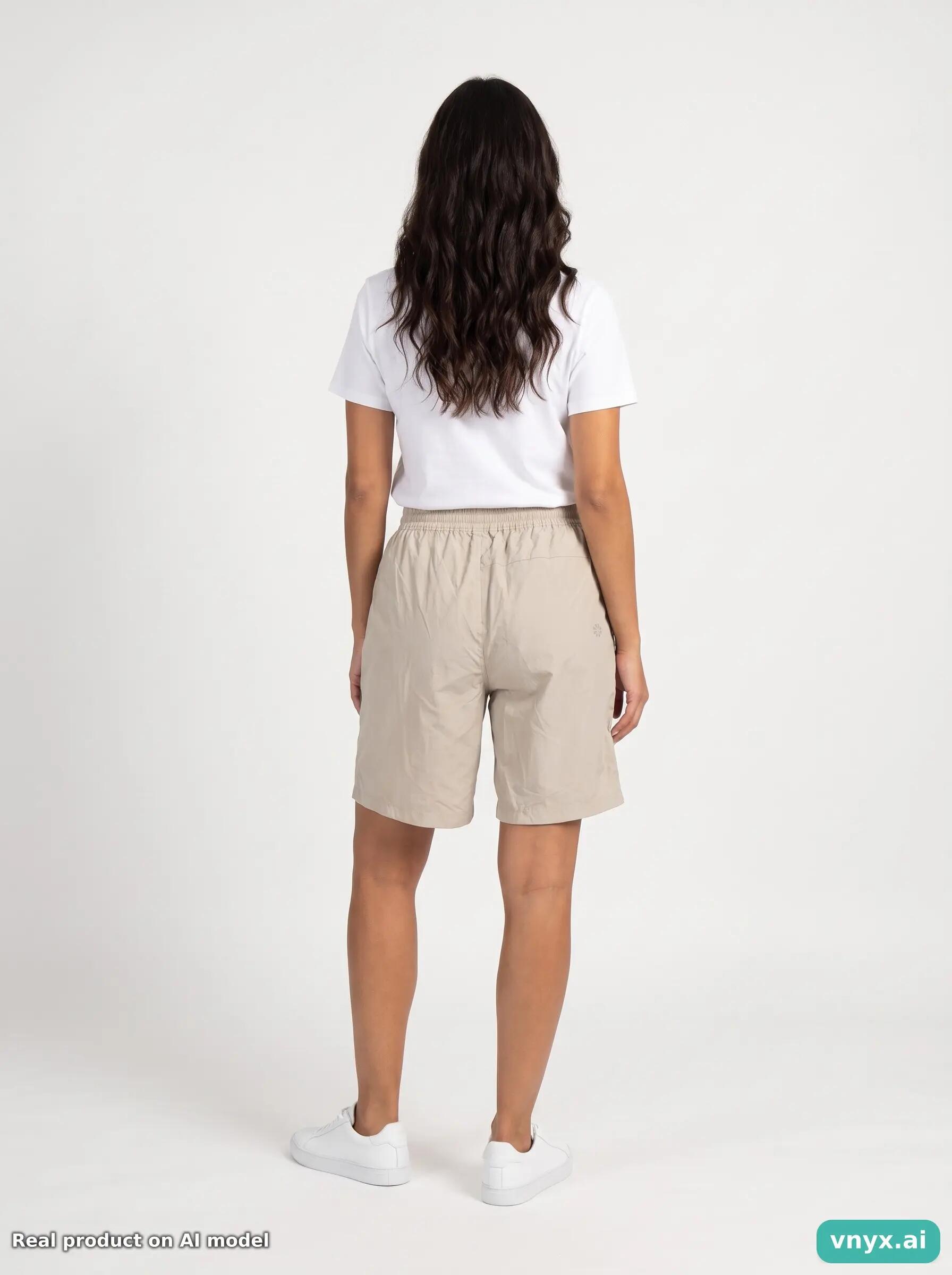 Second Life - Vintage RAINS Beige Shorts Women XL 2/5