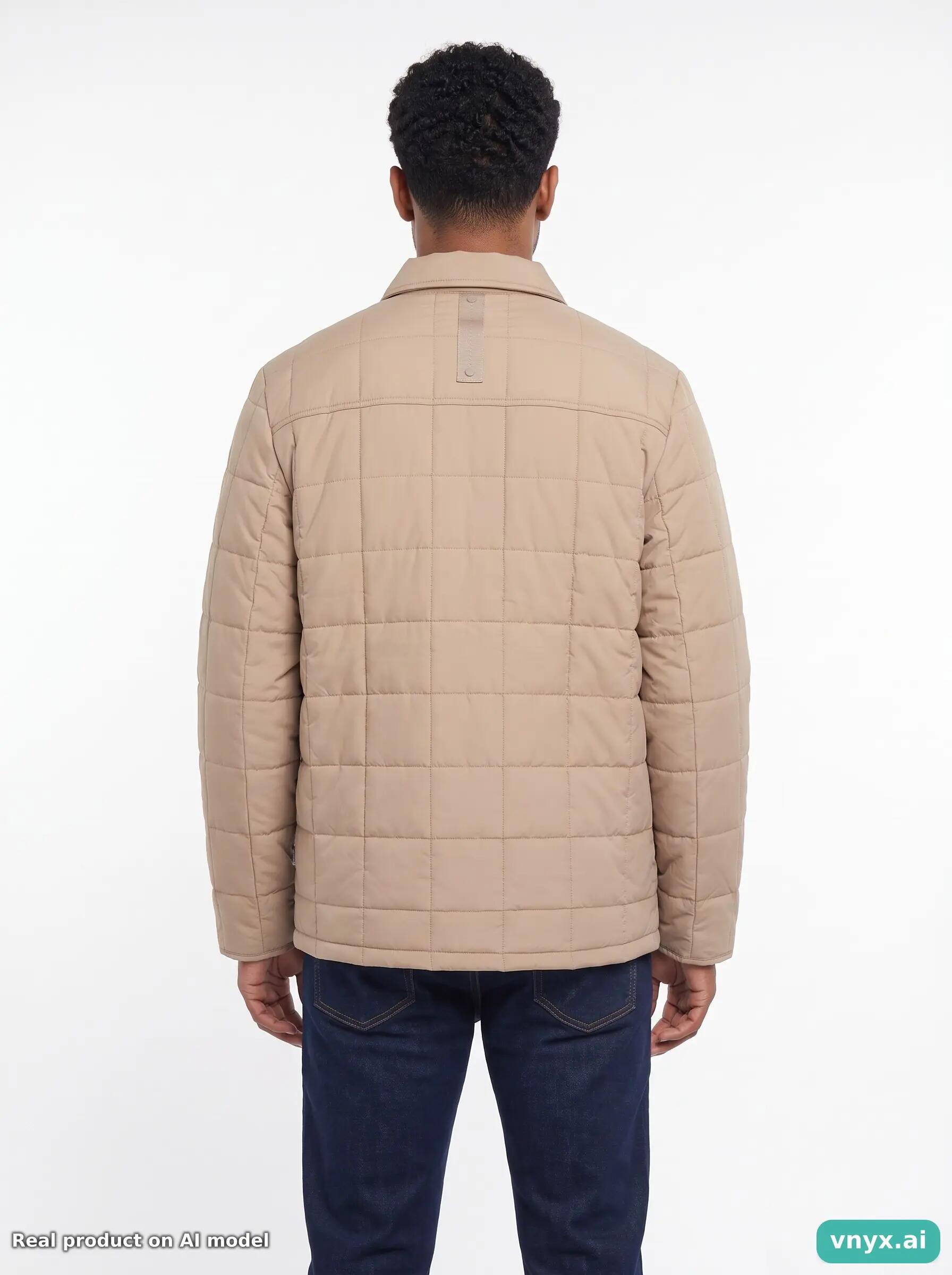 Second Life - Vintage RAINS Beige Puffer Jacket Men S 2/5