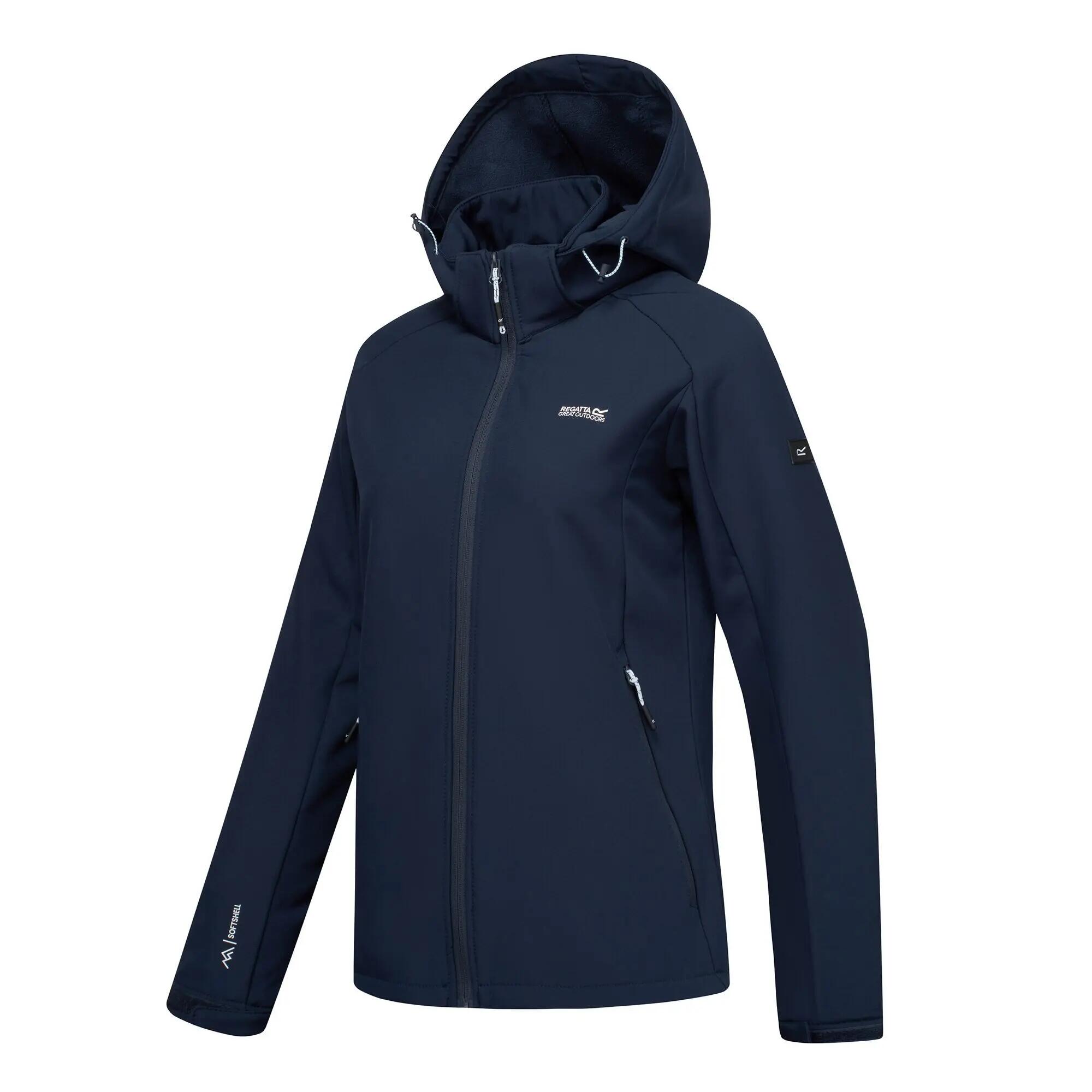 Deyana softshelljas voor dames (Marine) 7/7