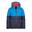 Veste d'hiver enfant Hemsedal hydrofuge, coupe-vent Bleu Marine/Orange