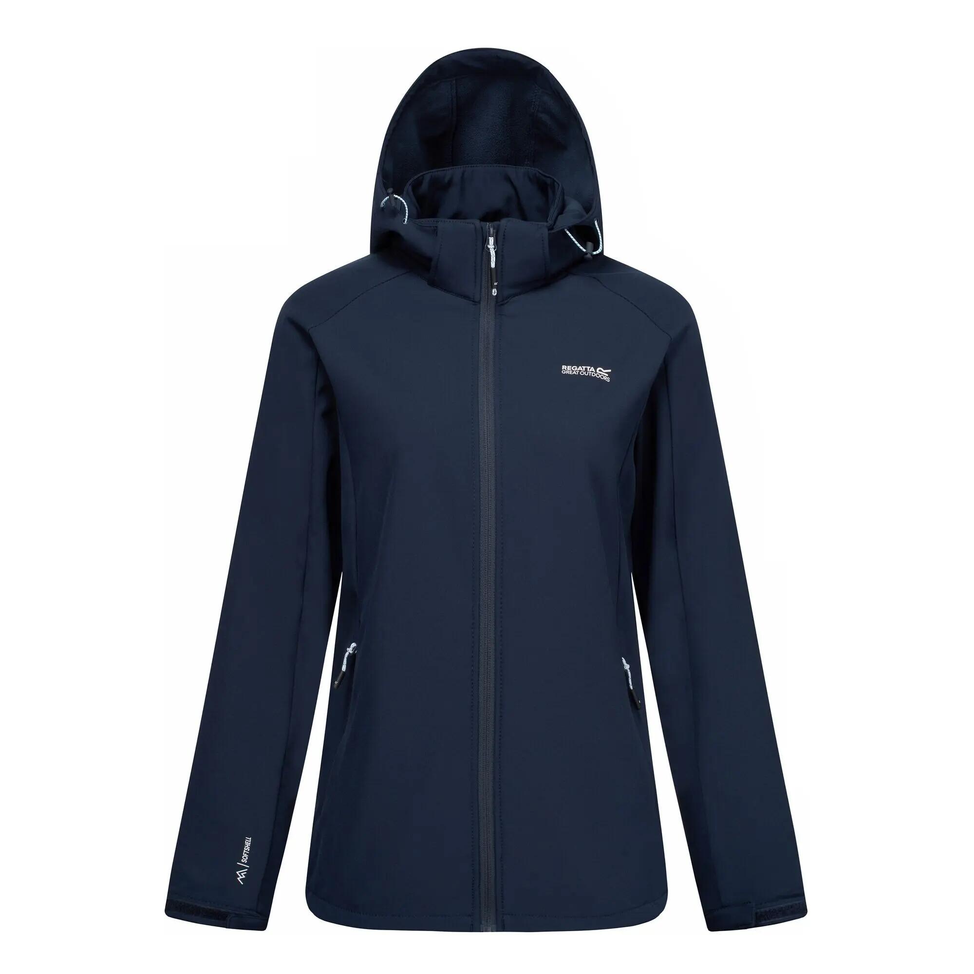 Deyana softshelljas voor dames (Marine) 2/7