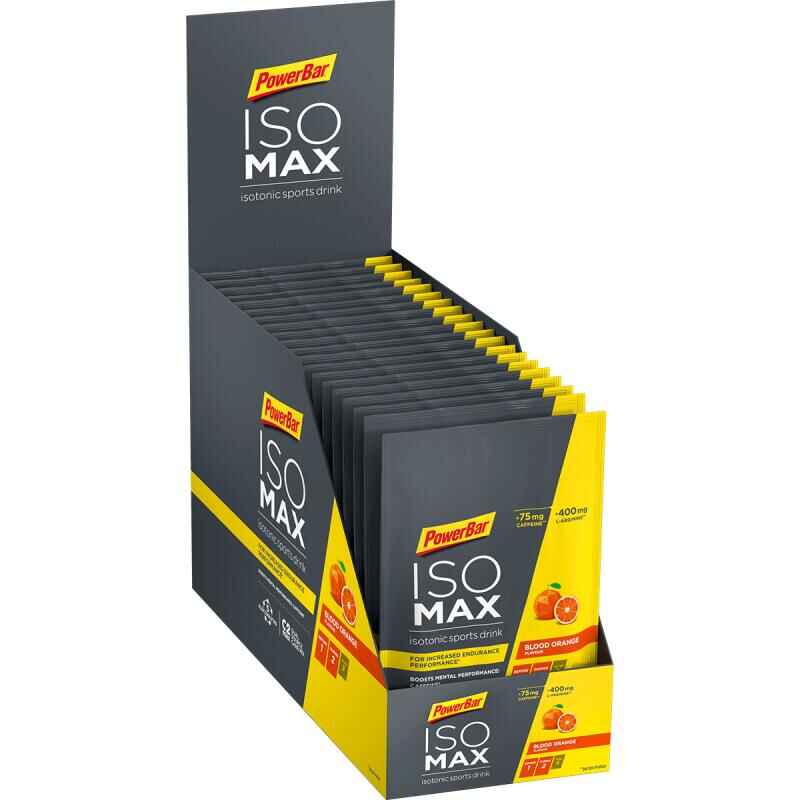 IsoMax - das isotonische Sportgetränk für Elektrolyte, Kohlenhydrate mit Koffein