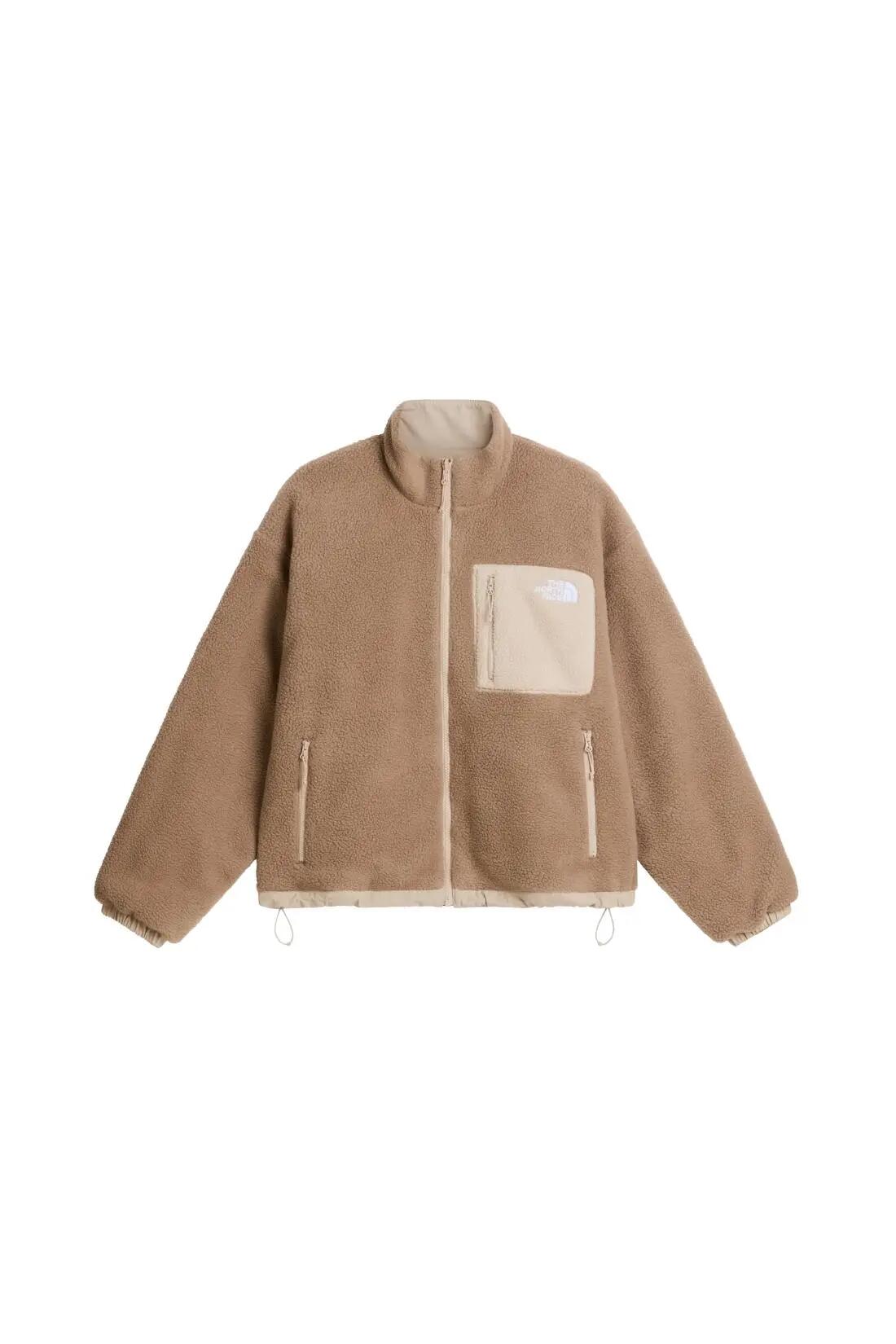 Dames - sportswear - jas - omkeerbaar - Yumiori - beige 6/6