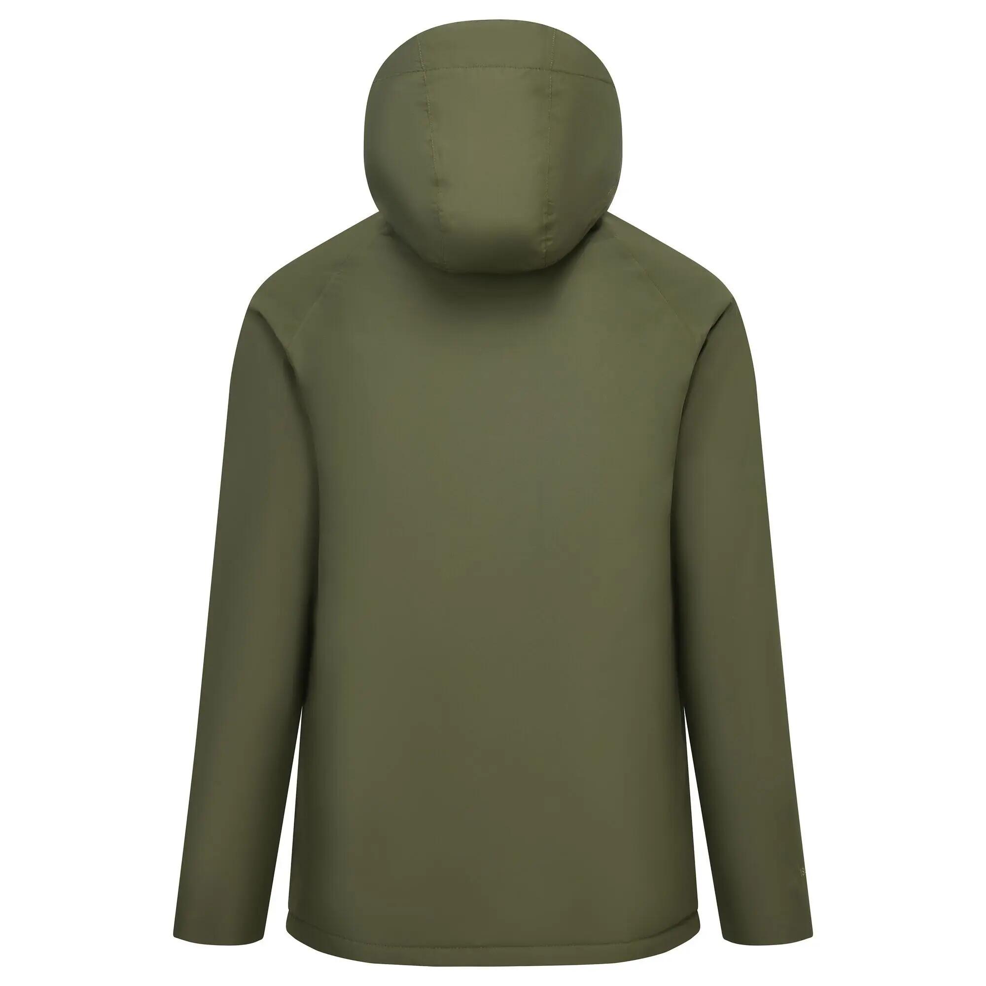 Slyvan geïsoleerde, waterdichte herenjas (Donkere Khaki) 2/7