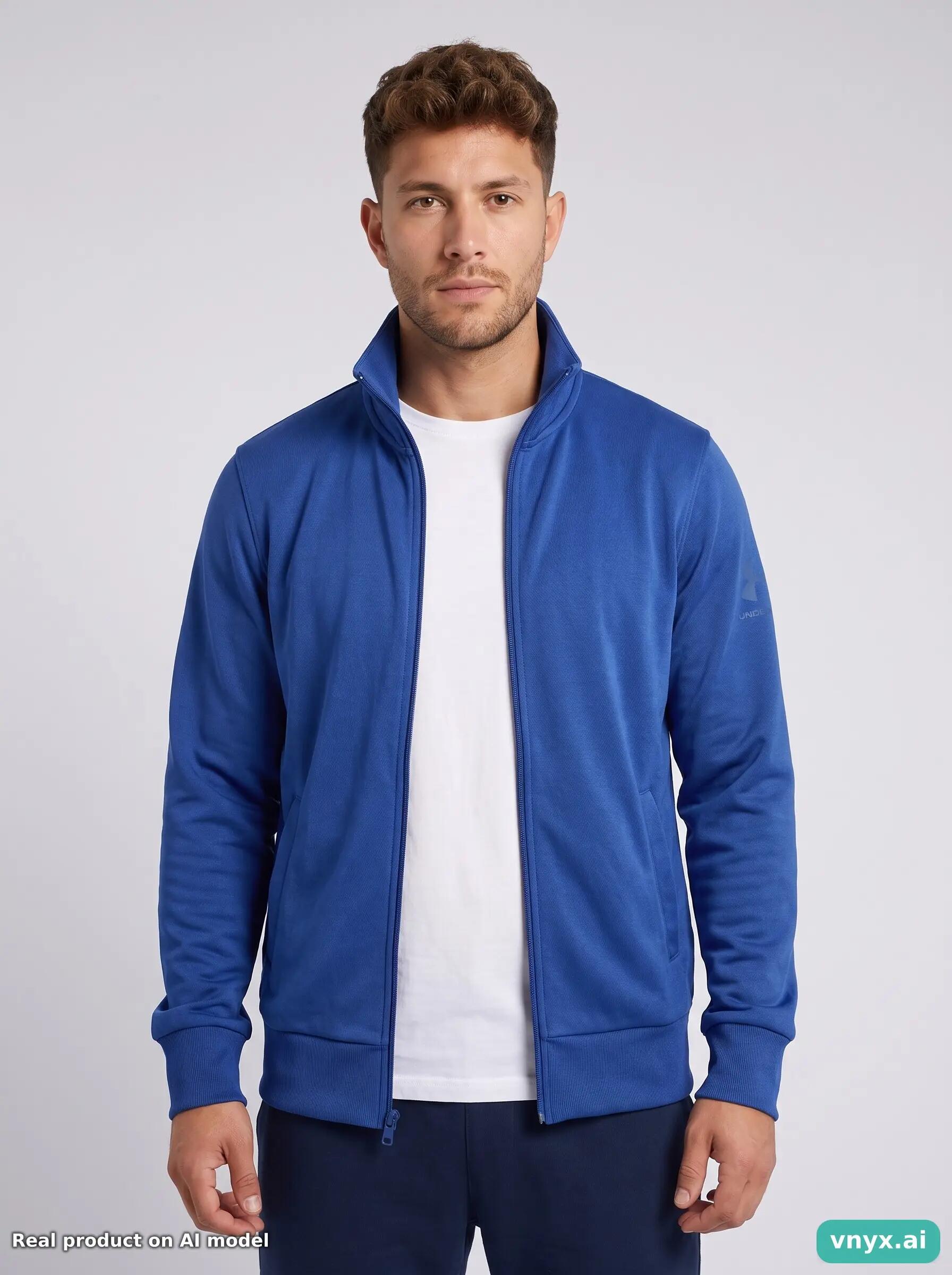 Second Life - Vintage Y-3 Navy Sports Jacket Men M 5/5