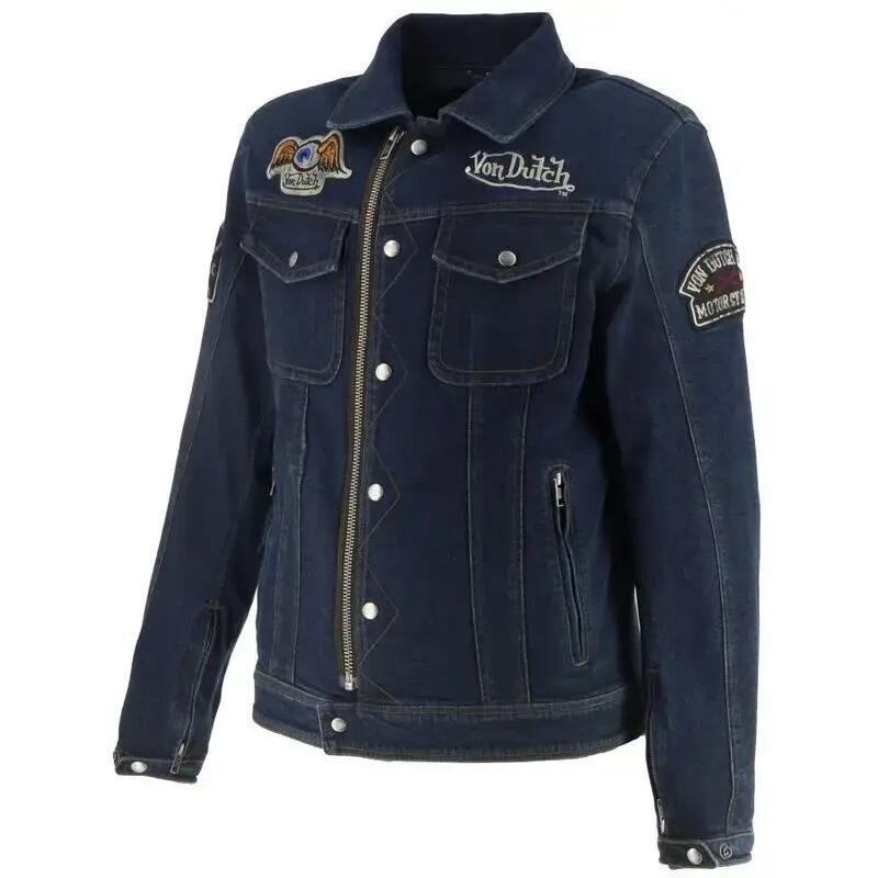 Motorrad-Jeansjacke Von Dutch Westy 2/5
