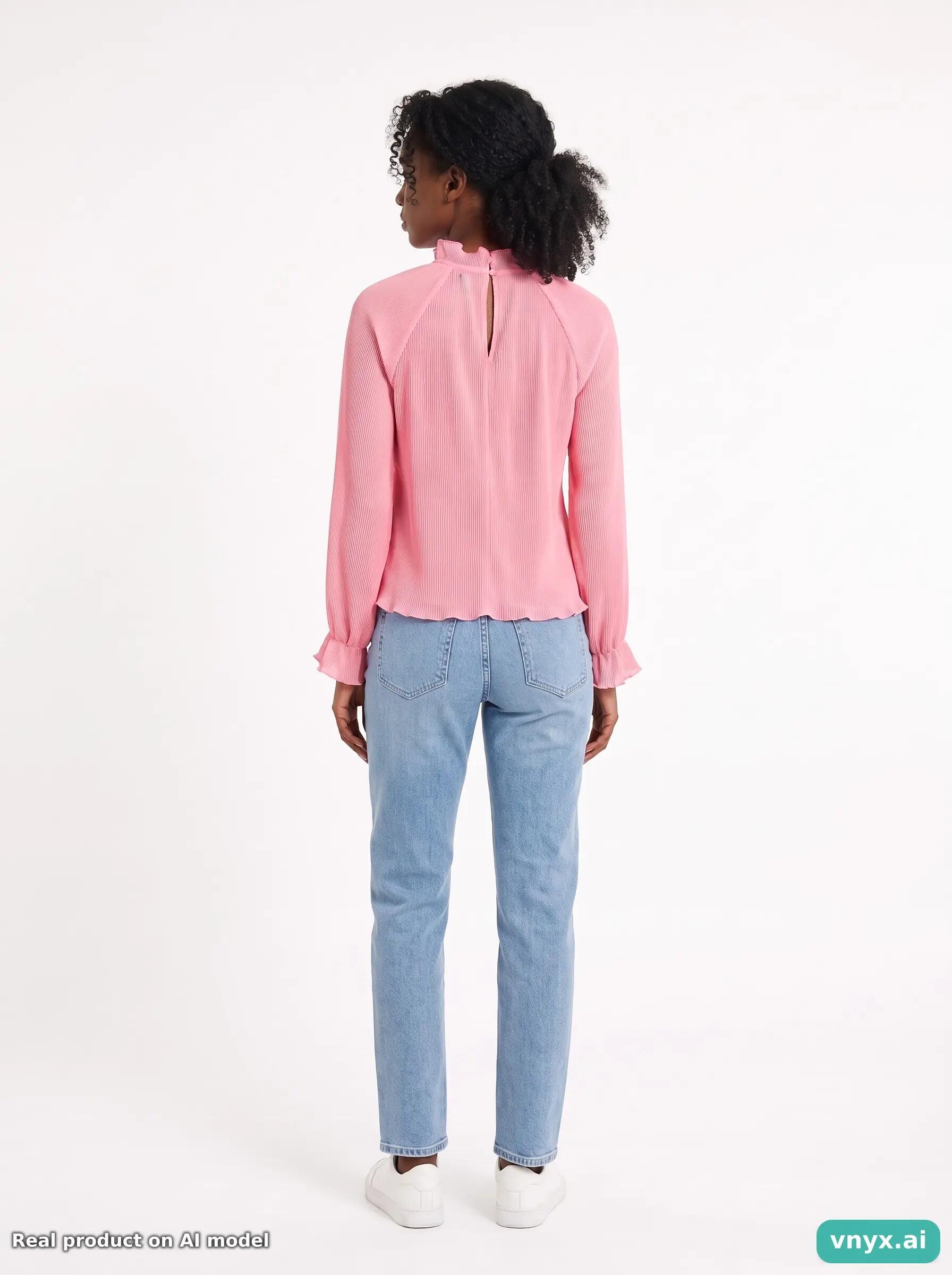 Second Life - VERO MODA Pink Blouse Women M 4/5